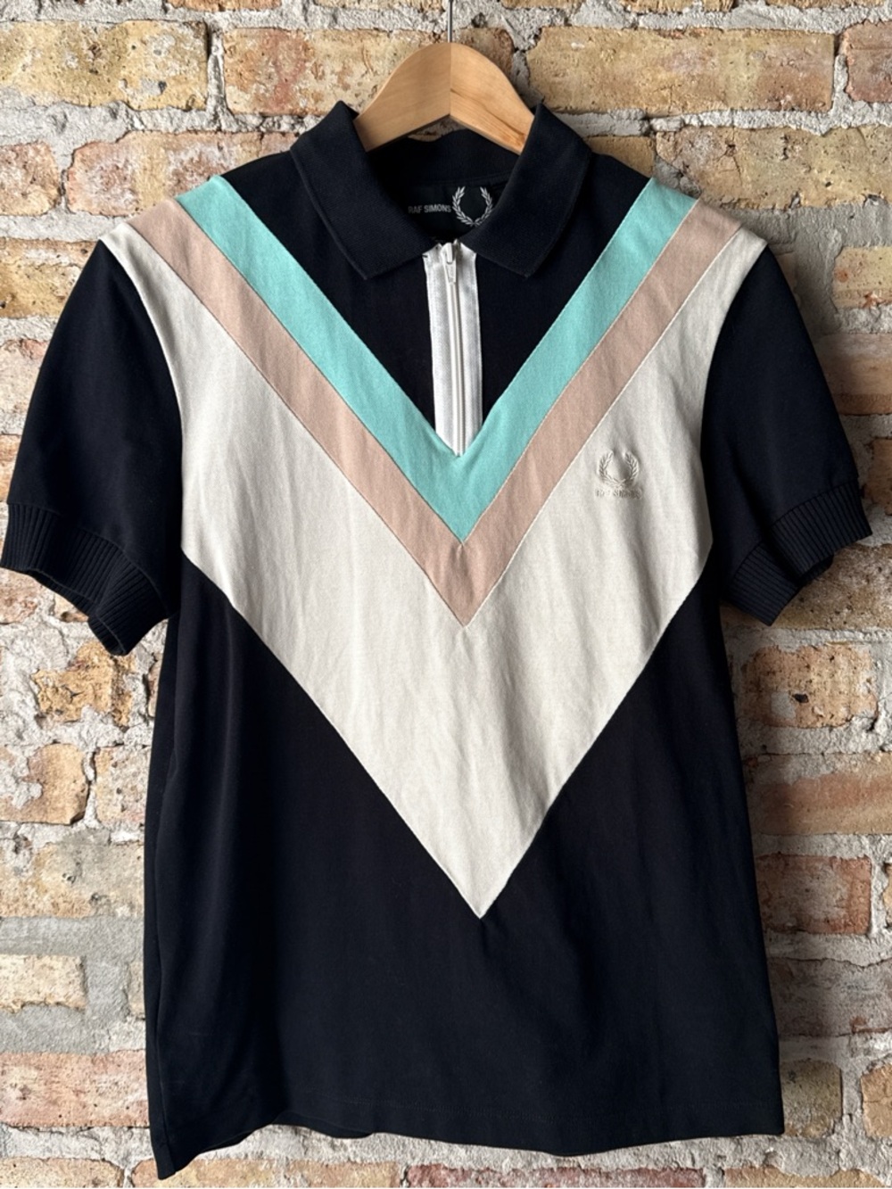 Miles Kane x Fred Perry Colorblock Polo Small